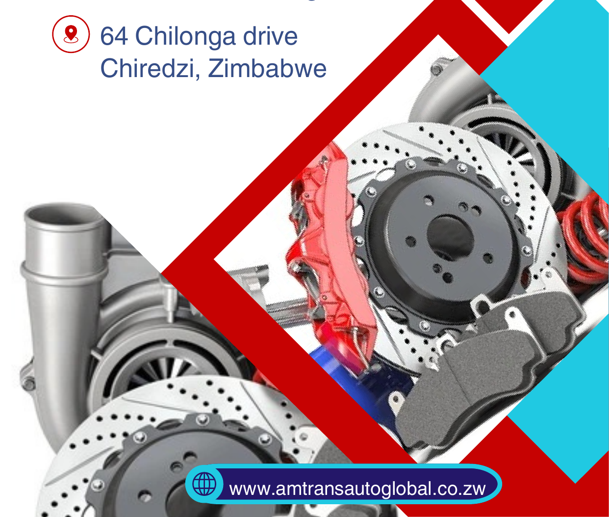 Automotive brake and suspension components